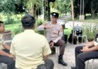 Cegah 3C dan Gangguan Kamtibmas, Polsek Selaparang Sambangi Petugas Keamanan Komplek