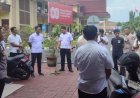 Polsek Ampenan Amankan Aksi Hearing KMH Lombok Utara di Polda NTB