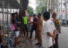 Tiga Pilar Cakranegara Selatan Tertibkan Lapak di Atas Drainase, Cegah Gangguan Kamtibmas