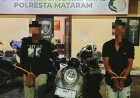 Motor Raib Saat Pemilik Ambil Helm, Dua Terduga Curanmor Dibekuk Tim Resmob Polresta Mataram