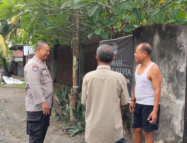 Sat Samapta Polresta Mataram Sambangi Pasar Karang Sukun dan Kos-kosan, Perkuat Harkamtibmas