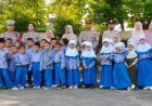 Ceria di Mapolsek Mataram, Puluhan Siswa TK Purnama Ikuti Program Polisi Sahabat Anak